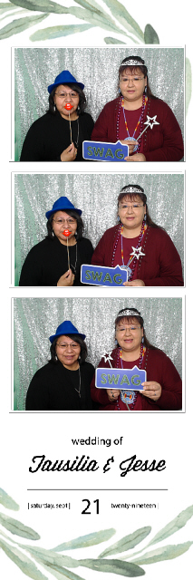 Tausila and Jesse's Wedding | View more photos from the event at gallery.photoboothbillings.com/u/PhotoBoothBillings/Tausila-and-Jesses-Wedding